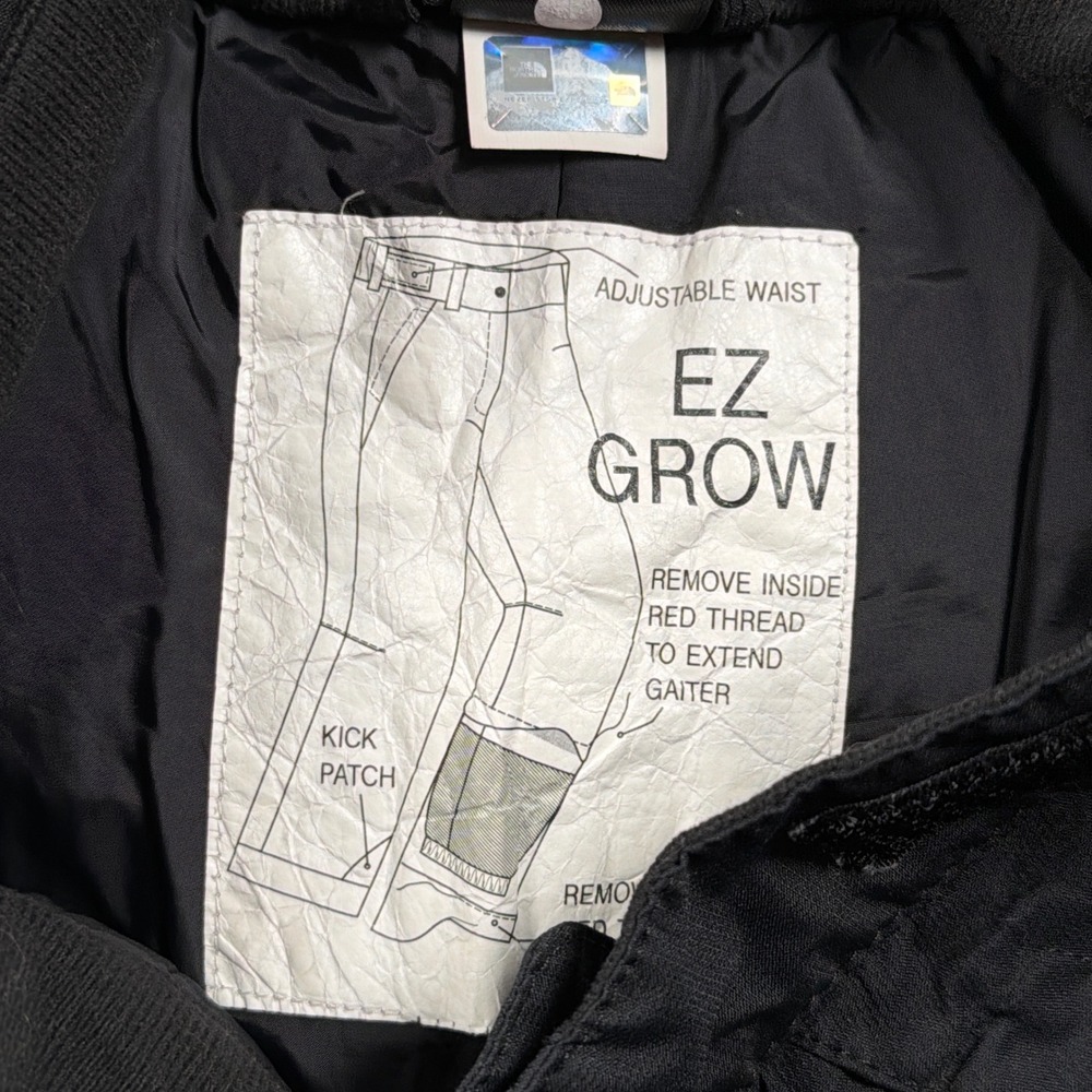 The North Face Freedom Snow Pants Boys Large 14/16 Black DryVent EZ Grow Winter - Picture 8 of 15